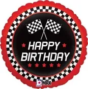 18" RACECAR BIRTHDAY BALLOON — Flor De Monterey