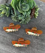 Glitter Sombrero Hair Clip