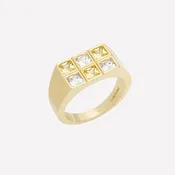 Astor Rectangle Signet Ring