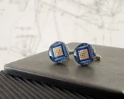 Circuit Board Cuff Links