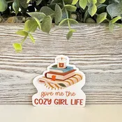Cozy Girl Life Sticker
