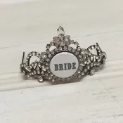 Bride Rhinestone Crown Comb — Summer Porch Vintage Living Sacramento