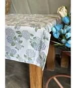 Hydrangea Garden Printed Tablecloth