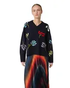Beatrice b.- Needle Flowers Sweater