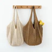 DAYLA - Handmade Crochet Mesh Tote