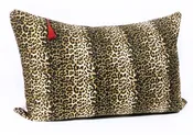 14" x 26" Lumbar Cover in Leopard Print with Soft Pink
