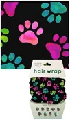 Paw Print Face Cover/Hair Wrap