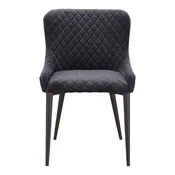 ETTA DINING CHAIR DARK GREY