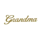 0.5" Grandma Gold Script, 10-Sheet