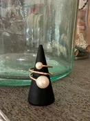 Adjustable Pearl Wrap Ring
