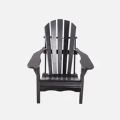 Chaise Adirondack - Noir