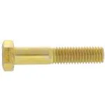 1/2"-13 x 3-1/2" Hex Cap Screws — SAE J429 Grade 8, Coarse Thread, Zinc Yellow, 25/PKG