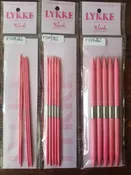 Blush 6" Double Pointed Needles by LYKKE Crafts