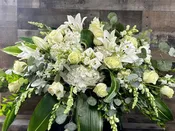 Abundant life casket spray