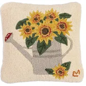 Sunflower Watering Can - 18" x 18"