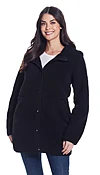 HOODED SHERPA FLEECE