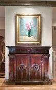 16th Century Italian Credenza from the Palazzo Davanzati Florence Elia Volpi Collection