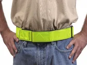 Reflective Adjustbale Waist Belt w/ Hook & Loop Closure