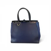 FENDI HANDBAG BLUE GOLD — Stash Style