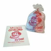 Red Clown Cotton Candy Bags