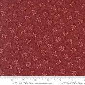 A Vintage Christmas Dainty Floral Red