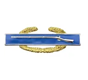 Army Badge: Master Combat Infantry Badge, Miniature, Mirror Finish