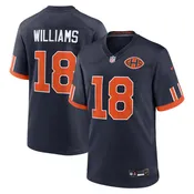 Caleb Williams #18 Chicago Bears Rivalry Nike Game Jersey