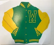 Letterman Jacket Diecut