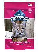 Blue Wilderness Grain Free Moist Chicken &amp; Salmon Treats for Cats - 2oz - Whiskers Holistic Petcare