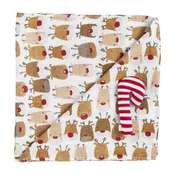 Reindeer Swaddle & Rattle Set | Mud Pie