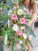 Pink & Lavender Summer Wreath — Naturally Country | Norwalk, Ohio
