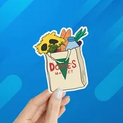 Gilmore Girls Doose's Market Laptop Sticker