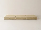 5 inch Shikibuton - Natural Hybrid, Latex Folding Foam Bed - Latex Core