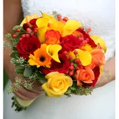 100 Roses 50 Mini Callas 60 Gerbera Daisy DIY Wedding Flower Kit