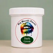 AAE Big Mouth Paints Dark Green Wide Mouth Jars