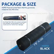 8' x 100' (7'8") Raw Roll Privacy Screens