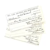 1879 Railroad Stock Records