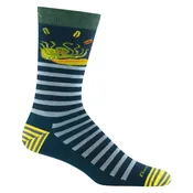 DARN TOUGH ANIMAL HAUS CREW SOCKS DARK TEAL - MENS