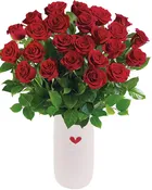 24 Valentine Roses
