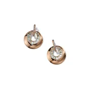 Aperture Earrings - Blue Peruvian Opal & Aquamarine