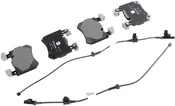 2023-2025+ C8 Corvette Z06 OEM Rear Brake Pad Set W/ Z07 Carbon Ceramic Brakes