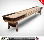 9' Grand Hudson Deluxe Hybrid Shuffleboard Table