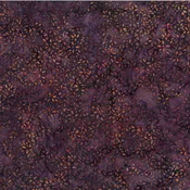 Aubergine Petals Bali Batik