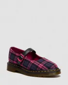 DR MARTENS ELPHIE MARY JANE TARTAN SCHUHE