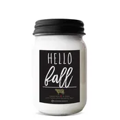 Hello Fall Candle