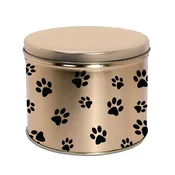 Pawprints Cookie Pail — 6-11/16" dia. x 5-1/4" ht