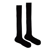 Calza lunga liscia black