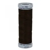 Presencia 50 wt. 3 Ply Cotton Sewing Thread - Dark Coffee Brown
