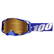100% Armega Goggles-Klein-True Gold Mirror Lens
