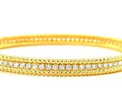 18K Gold and Diamond Bracelet